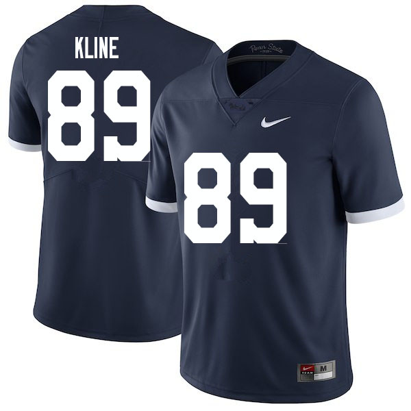 NCAA Nike Men's Penn State Nittany Lions Grayson Kline #89 College Football Authentic Navy Stitched Jersey NWL8198BI